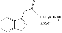 Provide the structure of the amino acid produced from the following reaction.  