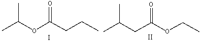 How would you use <sup>1</sup>H NMR spectroscopy to distinguish between the following two compounds?  