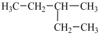 A particular structural isomer of C<sub>6</sub>H<sub>14</sub> is shown below.   Which of the following structures represents a different structural isomer of C<sub>6</sub>H<sub>14</sub> than the one shown above? A)    B)    C)    D)   