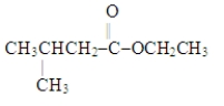 Which choice gives the structures of the reaction products when the ester below is hydrolyzed in acid solution?   A)    B)    C)    D)   