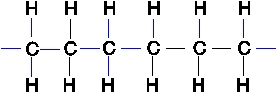Polyethylene plastic consists of long chains of carbon atoms, each of which is also bonded to hydrogens as shown below:   Water forms beads when placed on a polyethylene surface. Why?