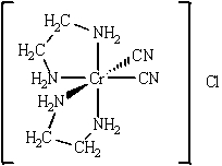 Give (a)the oxidation number of the metal, (b)the number of d electrons, (c)the coordination number, (d)the charge of the complex ion, and (e)the number and type of ligands for the coordination compound shown below.  