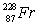 Radium-226 decays by alpha emission. What is its decay product? A) B) C) D) E)