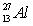 Calculate the binding energy per nucleon of an Al-27 nucleus given the following masses:   : 26.981541 amu;   : 1.007838 amu;   : 1.008665 amu.