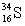 Consider a neutral atom of the following isotope of sulfur:   How many electrons, protons, and neutrons does the atom contain?