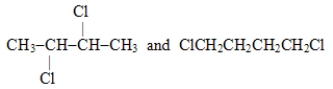 Which of these pairs are geometric isomers? A) CH<sub>3</sub>CH<sub>2</sub>-O-CH<sub>2</sub>CH<sub>3</sub> and CH<sub>3</sub>CH<sub>2</sub>CH<sub>2</sub>CH<sub>2</sub>OH B)    C)    D)   