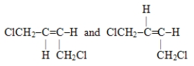 Which of these pairs are geometric isomers? A) CH<sub>3</sub>CH<sub>2</sub>-O-CH<sub>2</sub>CH<sub>3</sub> and CH<sub>3</sub>CH<sub>2</sub>CH<sub>2</sub>CH<sub>2</sub>OH B)    C)    D)   
