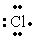 The Lewis dot symbol for the chloride ion is A)    <sub> </sub> B)    <sub> </sub> <sup>-</sup> C)    <sub> </sub> <sup>-</sup> D)    <sub> </sub> <sup>-</sup> E) Cl<sup>-</sup>