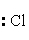 The Lewis dot symbol for the chloride ion is A)    <sub> </sub> B)    <sub> </sub> <sup>-</sup> C)    <sub> </sub> <sup>-</sup> D)    <sub> </sub> <sup>-</sup> E) Cl<sup>-</sup>