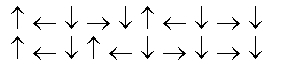 In the following picture, each arrow represents a molecule or atom.Based on the arrangement in the solid state as shown, which of the following best represents the unit cell?   A)    B)    C)    D)    E)   