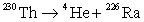 Determine how much energy is released when thorium-230 decays according to   <sup> </sup> .[Atomic masses: thorium-230 = 230.033127 amu; helium-4 = 4.002603 amu; radium-226 = 226.025403 amu] A) 3.98 × 10<sup>9</sup> kJ/mol B) 4.60 × 10<sup>8</sup> kJ/mol C) 7.20 × 10<sup>11</sup> kJ/mol D) 4.90 × 10<sup>9</sup> kJ/mol E) 7.15 × 10<sup>11</sup> kJ/mol