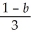 <strong>If the two firms compete on price and the customer incurs transportation cost,it may be optimal for the two firms to locate at the point(s)</strong> A)a = 0;b = 1 B)a = 1 - 3b;b =   C)a = ;b = 1 - 3a   D)a = ;b =     <div style=padding-top: 35px> 