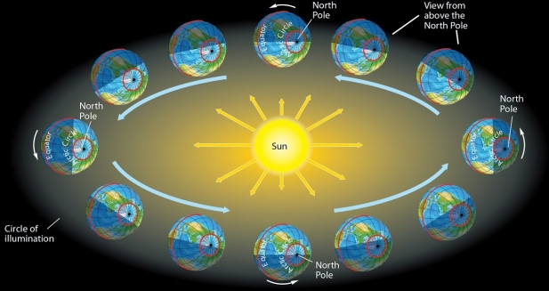   Which of the following is true for the March Equinox? A)  The subsolar point is at the equator. B)  The subsolar point is at the Tropic of Cancer (23.5° N) . C)  The subsolar point is at the Tropic of Capricorn (23.5° S) . D)  The subsolar point is at the Prime Meridian.