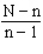 The finite population correction factor   is used when A) the sample elements are dependent. B) the sample elements are independent. C) sample size represents less than 10% of the population. D) always. E) never.
