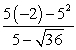 Evaluate without a calculator, using the order of operations.   A)  -35 B)  35 C)  20 D)  -20