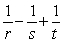 Rewrite the expression as a single term.   A)    B)    C)    D)   