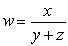 Solve   for z.