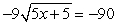 Solve.   A)  19 B)  1 C)  -3 D)  0