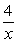 Use the following to answer questions : h(x)  =   -Determine the value of h(4a) . A)  a B)    C)  16a D)   