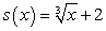 Match each equation (a-f) to its graph (I-VI). a.   b.   c.   d. r(x) = x + 2 e. h(x) = x<sup>3</sup> - 2x<sup>2</sup> + 2x - 1 f.   I.   II.   III.   IV.   V.   VI.   (Gridlines on each graph are spaced one unit apart.)