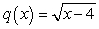  Use the following to answer questions :   and   -Determine the domain of (p?q) . A)  x  \in  (-3, 4)  B)  x  \in   [-3, 4] C)  x  \in   (-?, -3)   \cup   (4, ?)  D)  x  \in  (-?, -3]  \cup   [4, ?)  