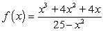 Determine the location of the x- and y-intercepts (if they exist) , and state the behavior of the function (bounce or cut)  at each x-intercept.   A)  (0, 0) , bounce; (-2, 0) , cut B)  (0, 0) , cut; (-2, 0) , bounce C)  (0, 0) , bounce; (-2, 0) , cut; (5, 0) , bounce D)  (0, 0) , cut; (-2, 0) , bounce; (5, 0) , cut