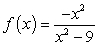 Use the Guidelines for Graphing Rational Functions to graph   .