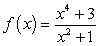 Graph the function using the Guidelines for Graphing Rational Functions, which is simply modified to include nonlinear asymptotes. Clearly state all intercepts and asymptotes and any additional points used to sketch the graph.  
