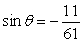 Find exact values for     ;  