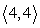 The force vectors F<sub>1</sub> =   and F<sub>2</sub> =   are acting on a common point P. Find an additional force vector so that equilibrium takes place. A)    B)    C)    D)   