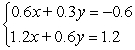 Solve the system of equations using Cramer's rule, if possible. Do not use a calculator.   A)  (-3, 3)  B)  (-3, 4)  C)  (-2, 3)  D)  no solution