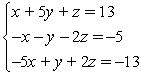 Use Cramer's rule to solve the system of equations.   A)  (3, 2, 1)  B)  (3, 2, 0)  C)  (4, 1, 1)  D)  (4, 1, 0) 