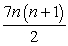Use mathematical induction to prove the indicated sum formula is true for all natural numbers n. 7 + 14 + 21 + 28 + . . . + 7n =   ; a<sub>n</sub> = 7n, S<sub>n</sub> =  