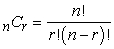Find the value of <sub>9</sub>C<sub>0</sub> either using   (r factors of n! over r!) or using   .