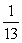 One card is drawn from a standard deck of 52 cards. What is the probability of drawing a jack? A)    B)    C)    D)   