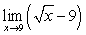 Evaluate the limit using the limit properties.   A)  0 B)  -6 C)  -12 D)  12