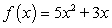 Find the limit of the difference quotient for the function f (x)  given, to obtain a function   that represents the instantaneous rate of change at x for the function.   A)    B)    C)    D)   