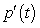 <strong>The population of a small town can be modeled by the function , where p is measured in thousands and t is the number of years after 2008. Find the limit of the difference quotient for p, to obtain a function that represents the instantaneous rate of change of population at time t. Use the results to find the instantaneous rate of change of the population of the town in 2024 to the nearest person/yr.</strong> A) ; 25600 people/yr B) ; 6400 people/yr C) ; 200 people/yr D) ; 50 people/yr