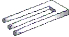 A drawing,such as the  three-pronged widget,  that cannot be organized into a stable,consistent,or meaningful perception is considered   A)  camouflage. B)  a perceptual frustration. C)  an ambiguous stimulus. D)  an impossible figure.