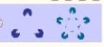 Which principle of perception explains why we see the implied shapes of a  triangle  and a  star  in the illustration?   A)  proximity B)  closure C)  common region D)  contiguity