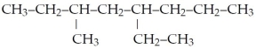 What is the IUPAC name for the following?   A) isooctane B) 3-ethyl-5-methyloctane C) 4-ethyl-6-methyloctane D) 5-ethyl-3-methyloctane E) none of the above