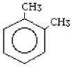 What is the IUPAC name of the following?   A) dimethylbenzene B) ortho-dimethylbenzene C) meta-dimethylbenzene D) para-dimethylbenzene E) none of the above