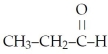 What class of compound is the following?   A) aldehyde B) ketone C) carboxylic acid D) ester E) amide