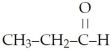 What is the systematic name of the following?   A) acetaldehyde B) ethyl aldehyde C) propanal D) propanol E) propenal
