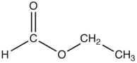 What functional group is present in the following structure for rum flavor?   A) aldehyde B) carboxylic acid C) ester D) ketone E) phenol
