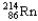 Which of the following represents the correct nuclear equation for the alpha decay of   ? A)    →   +   B)    +   →   C)    →   +   D)    +   →   E)    →   +  