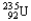 Which of the following equations is best classified as a nuclear fission reaction? A) H<sup>+</sup>(aq)  + OH<sup>-</sup>(aq)  → H<sub>2</sub>O(   )  B) 5   + 5   →   C)    +   →   +   + 3   D)    +   →   +   E) AgNO<sub>3</sub>(aq)  + NaCl(aq)  → NaNO<sub>3</sub>(aq)  + AgCl(s) 