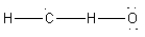 Which of the following is the best Lewis diagram for CH<sub>2</sub>O? A)    B)    C)    D)    E)   