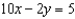 Solve the equation for .