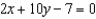Solve the equation for .